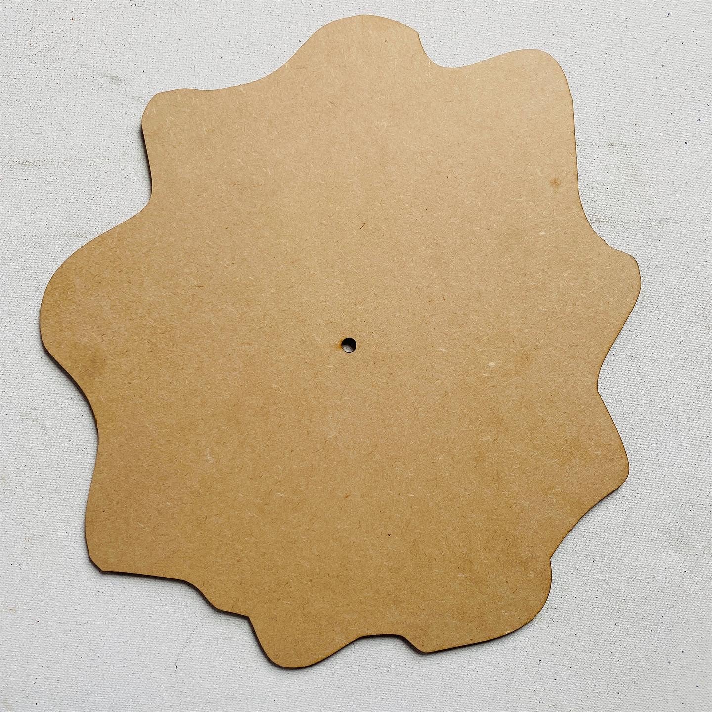 14" Geode Clock Base