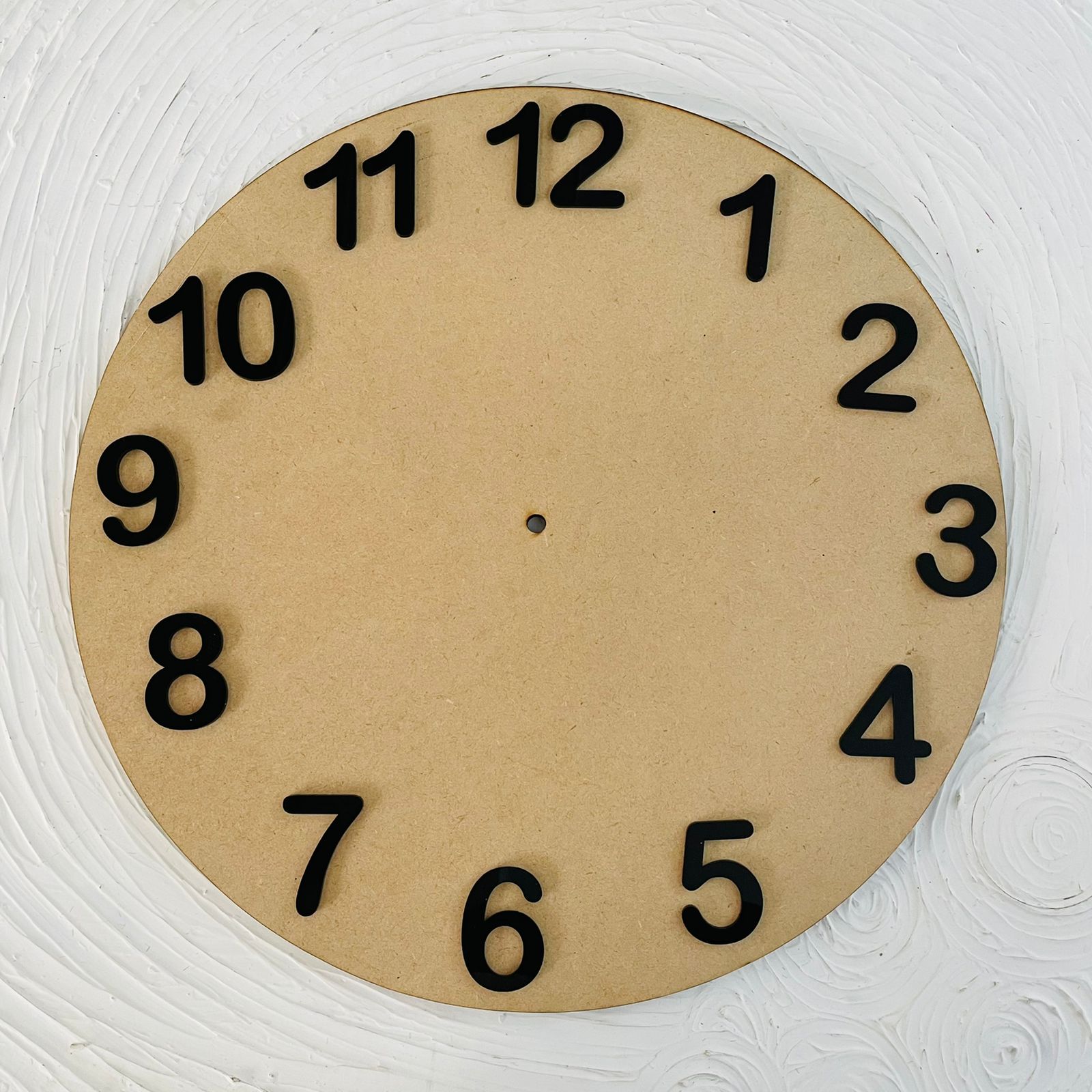 2" Acrylic English Number