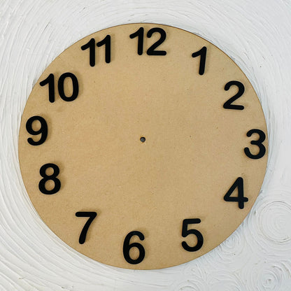 2" Acrylic English Number