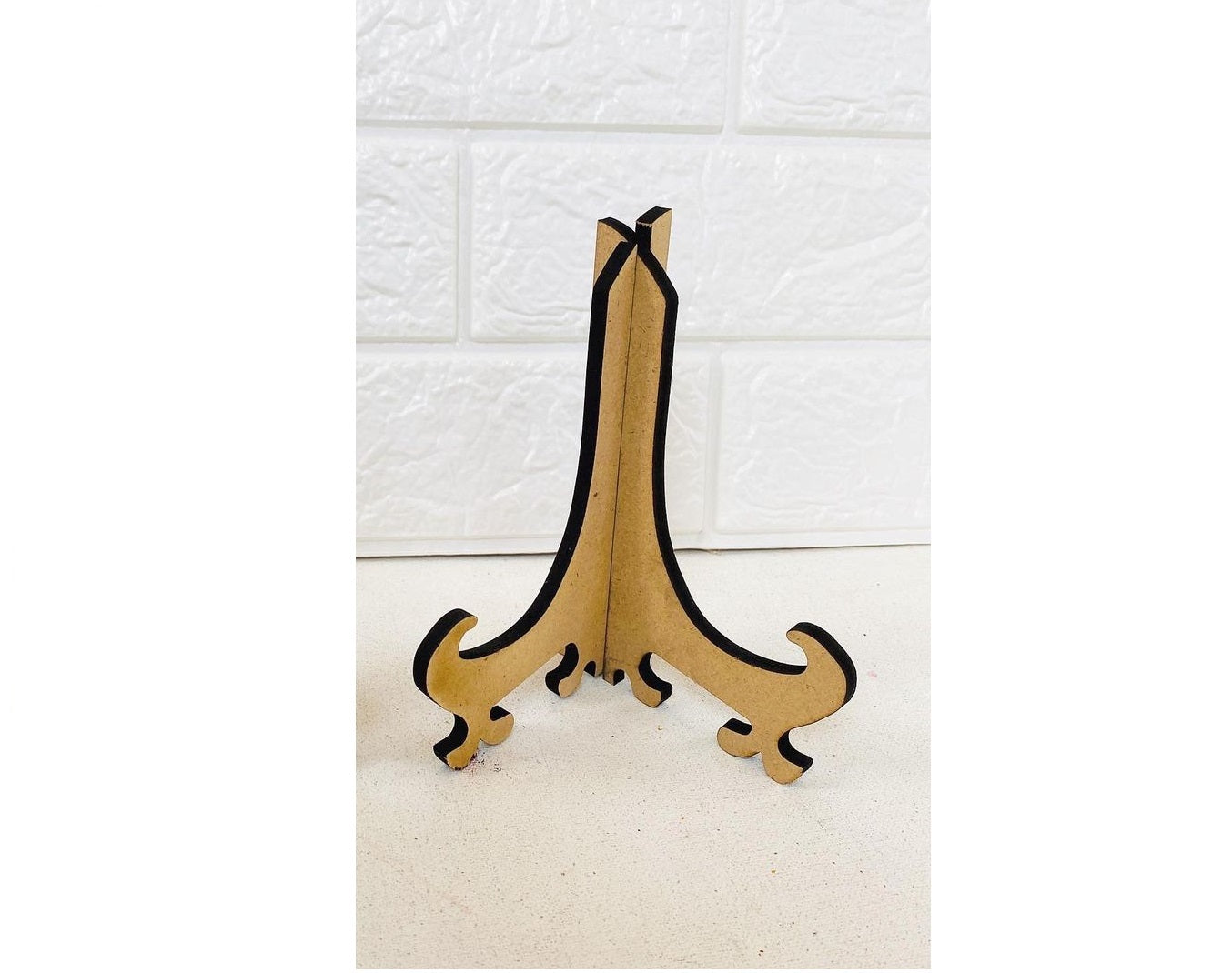 MDF Table Clock Stand