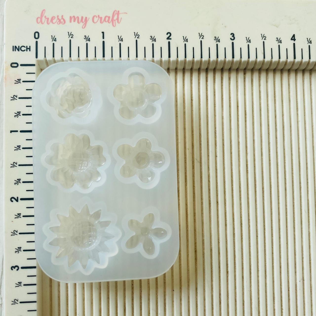 6 In 1 Flower Mould C