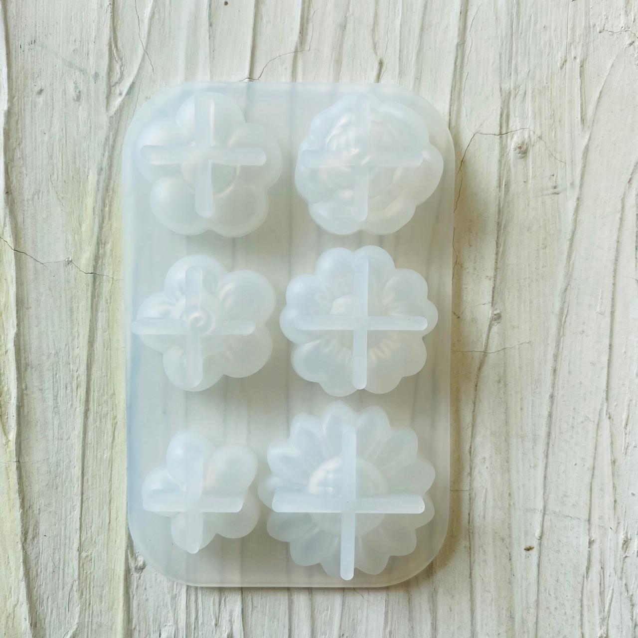 6 In 1 Flower Mould C