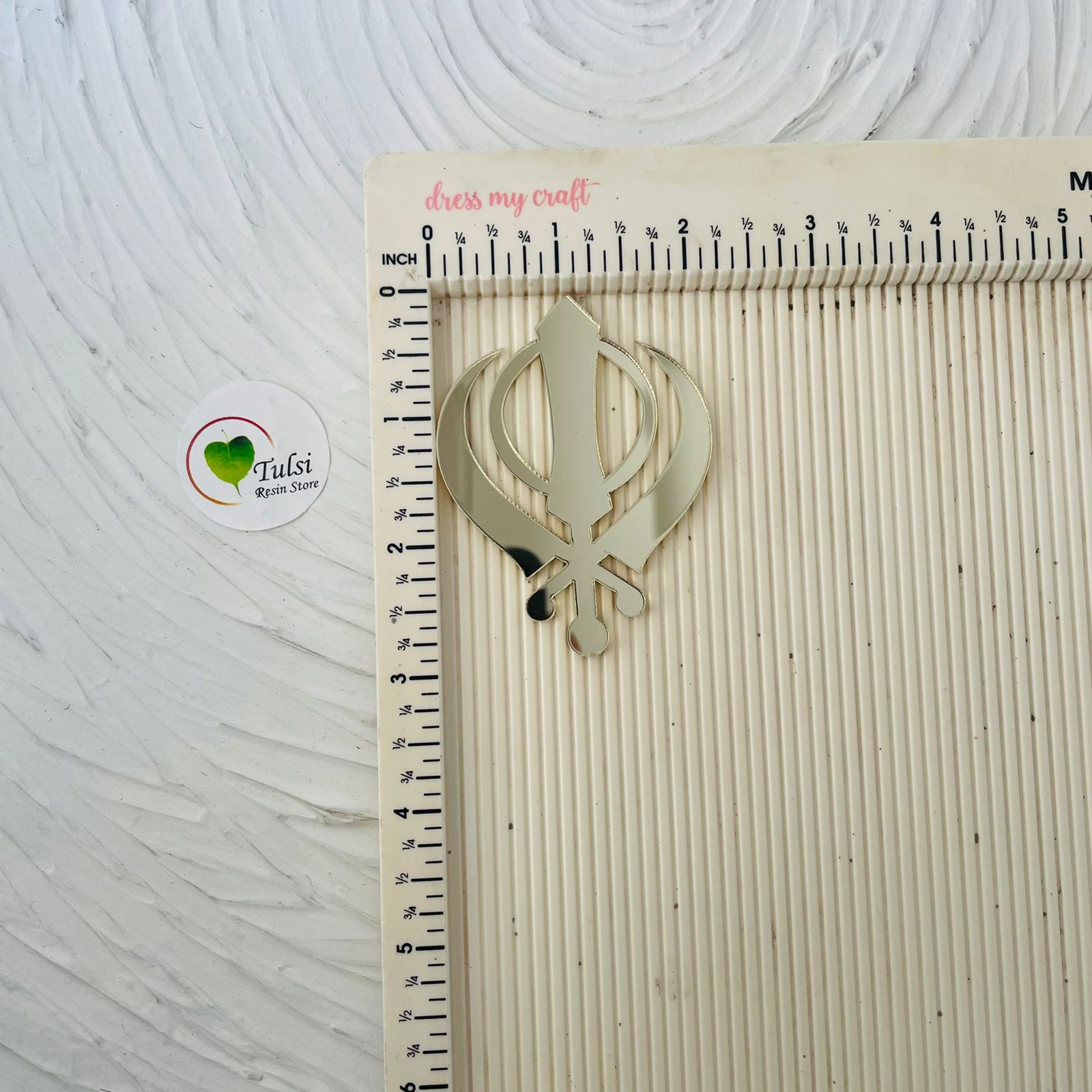 Acrylic Cutout - Khanda