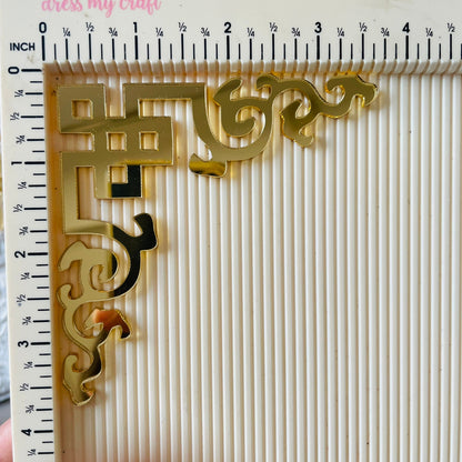 Acrylic Cutout - Corner (B)