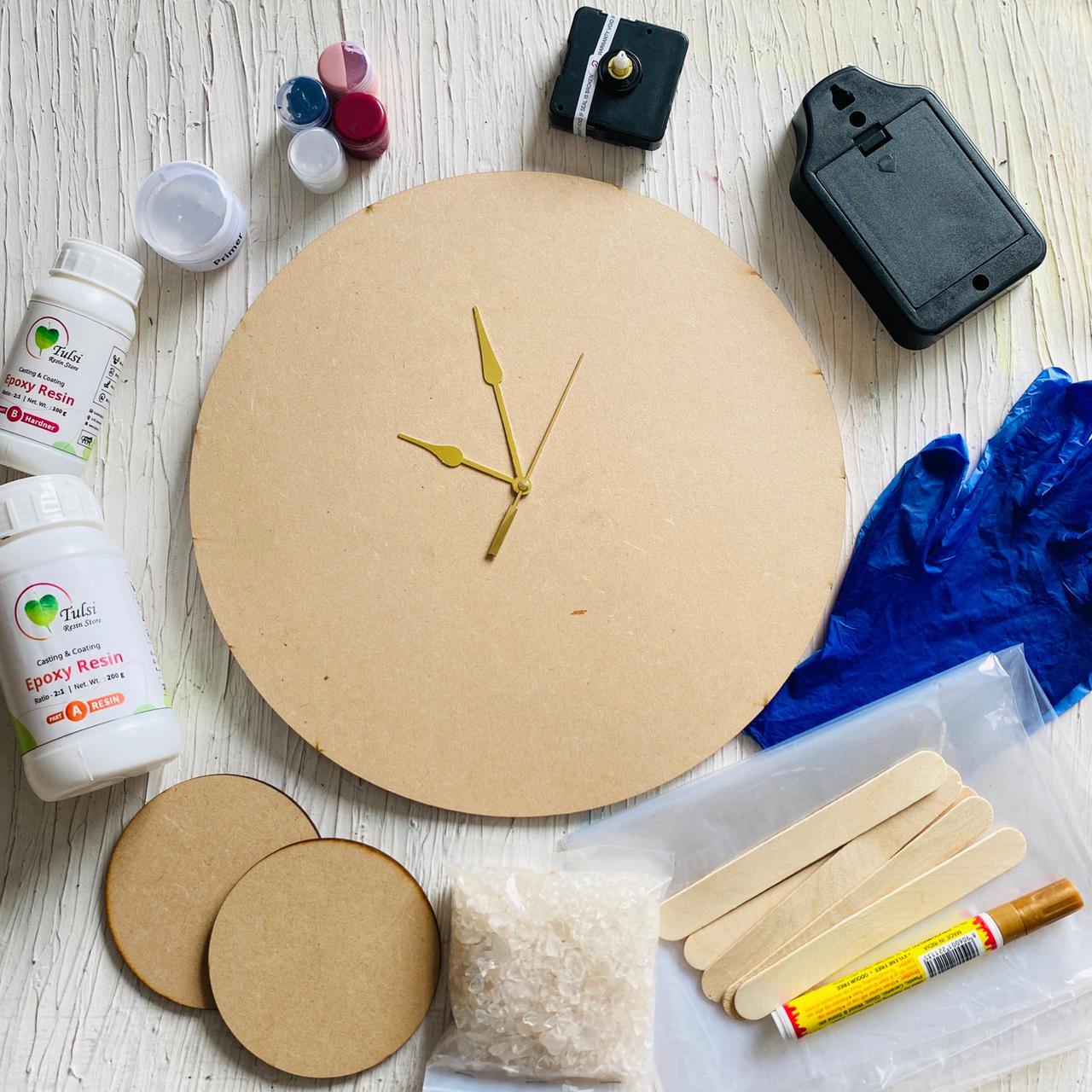 DIY Basic Geode Clock Kit