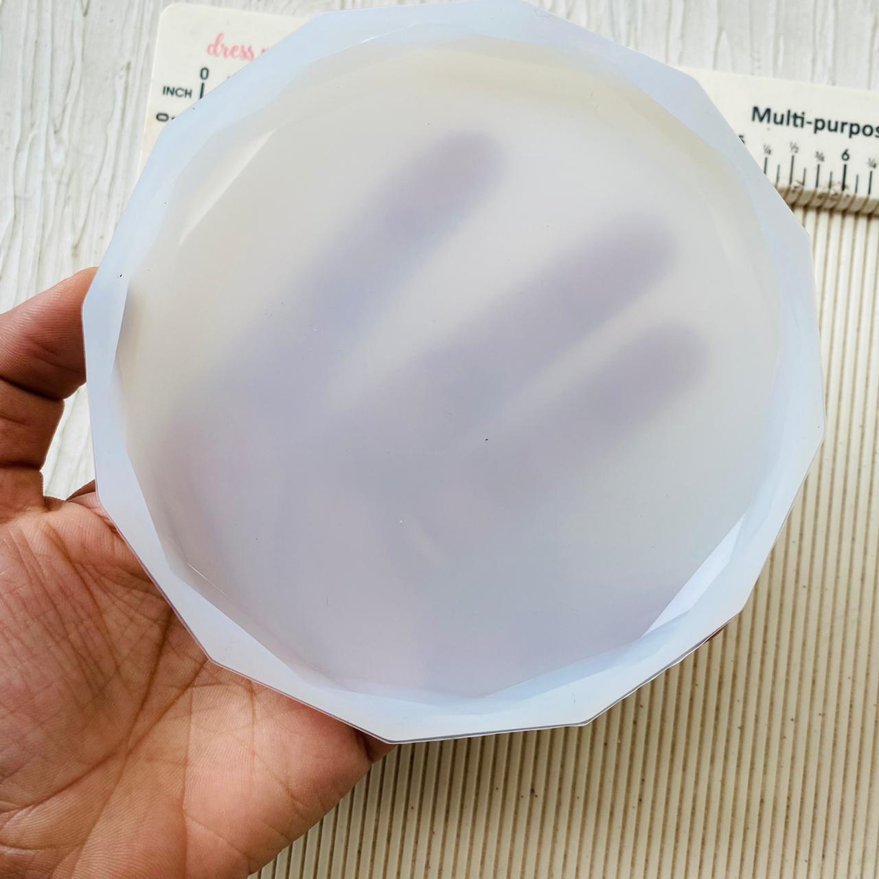 Diamond Coaster Mould - Round