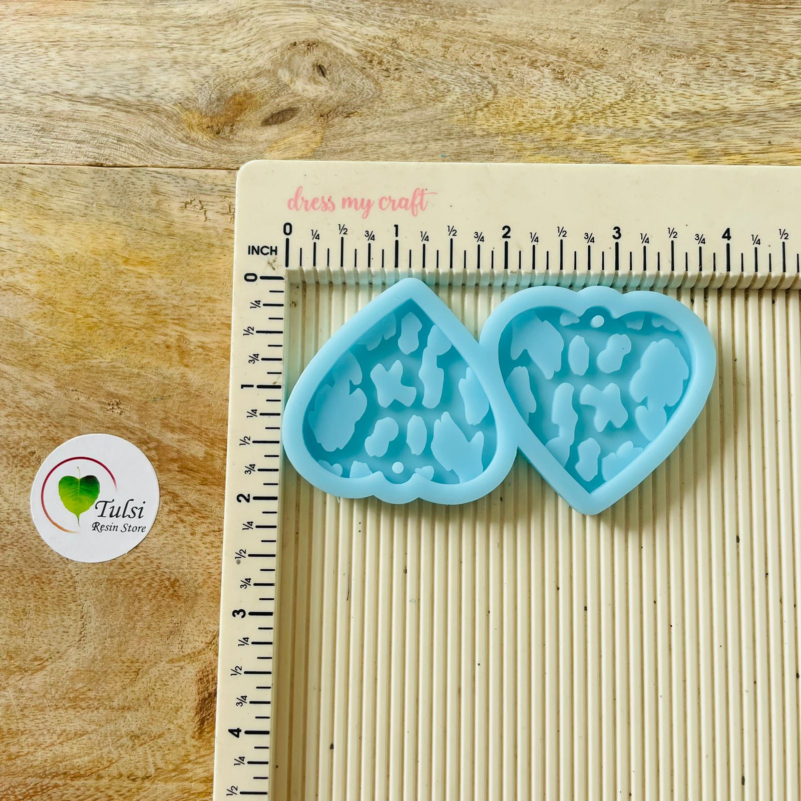Earring Heart Shape Mould
