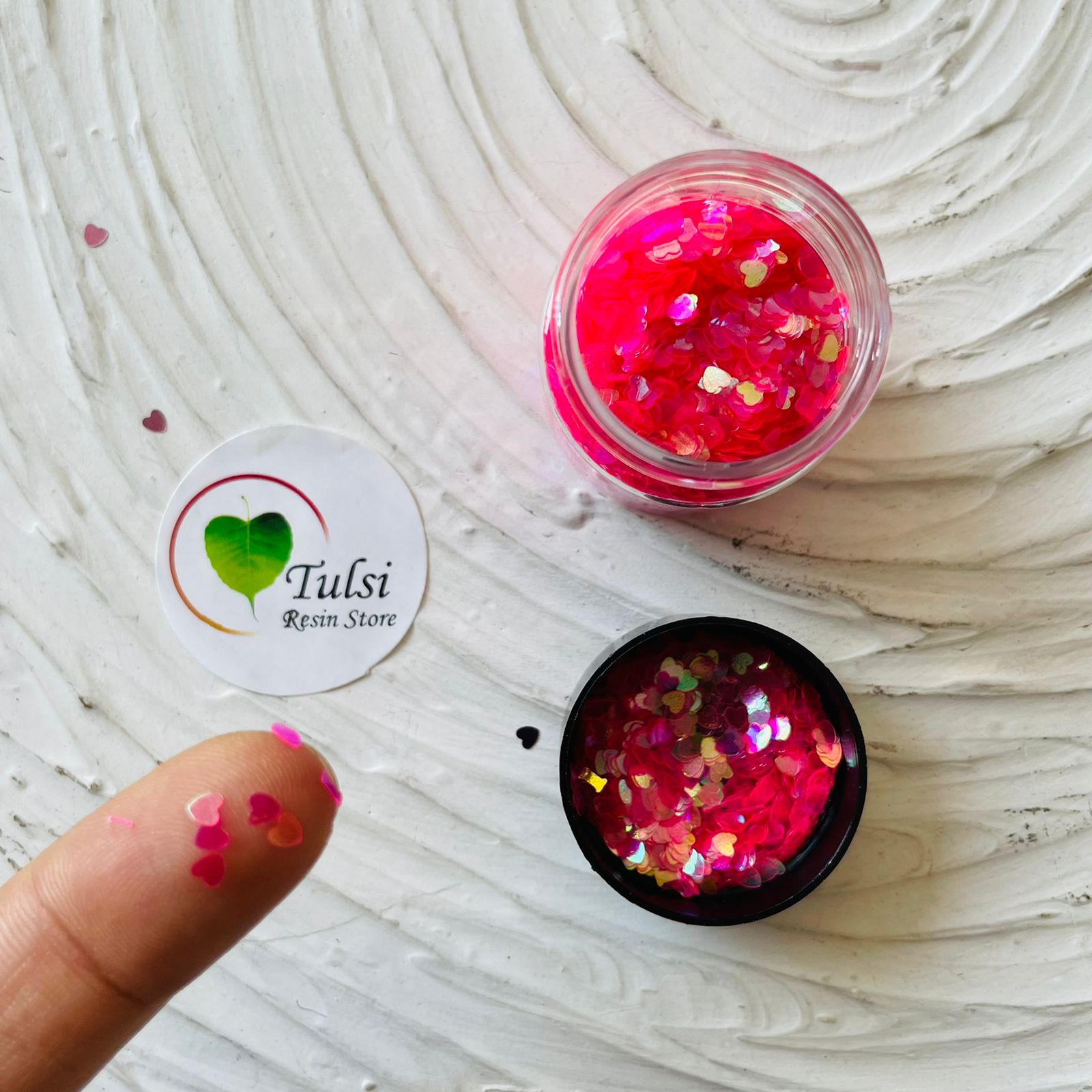 Heart Glitter Chunks