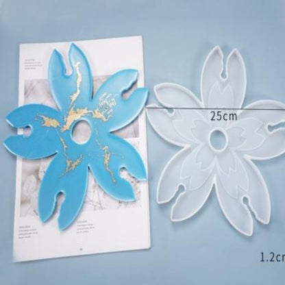 Wine Holder 5 Kali Flower Mould