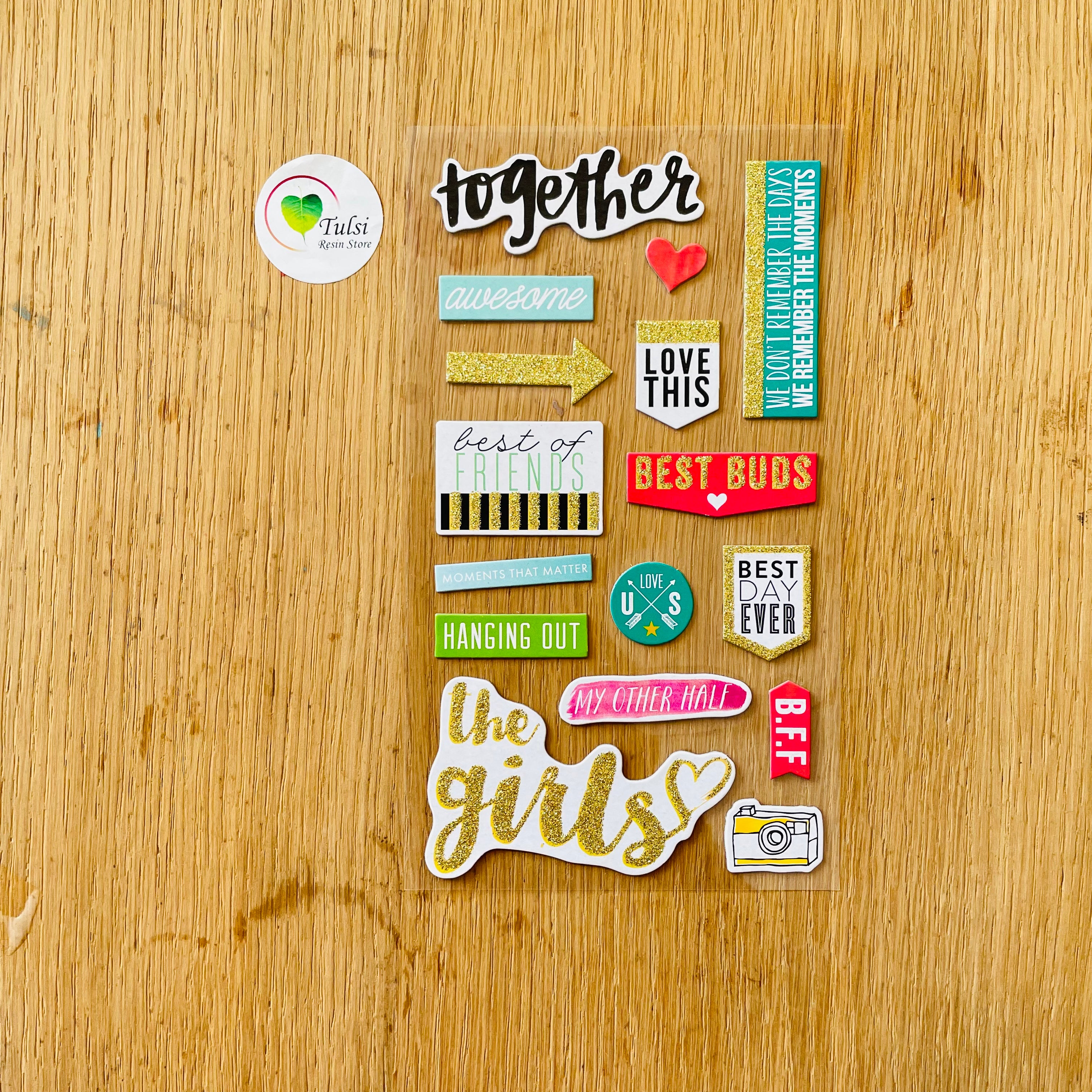 Scrapbook Sticker (A)