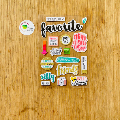 Scrapbook Sticker (A)