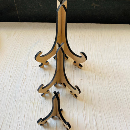 MDF Table Clock Stand