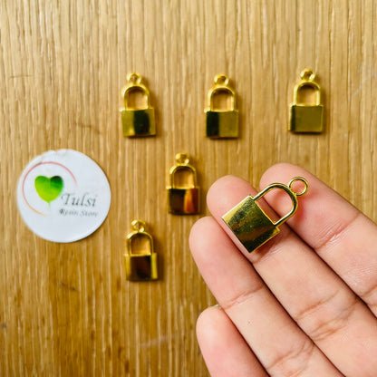 Metal Lock Charm