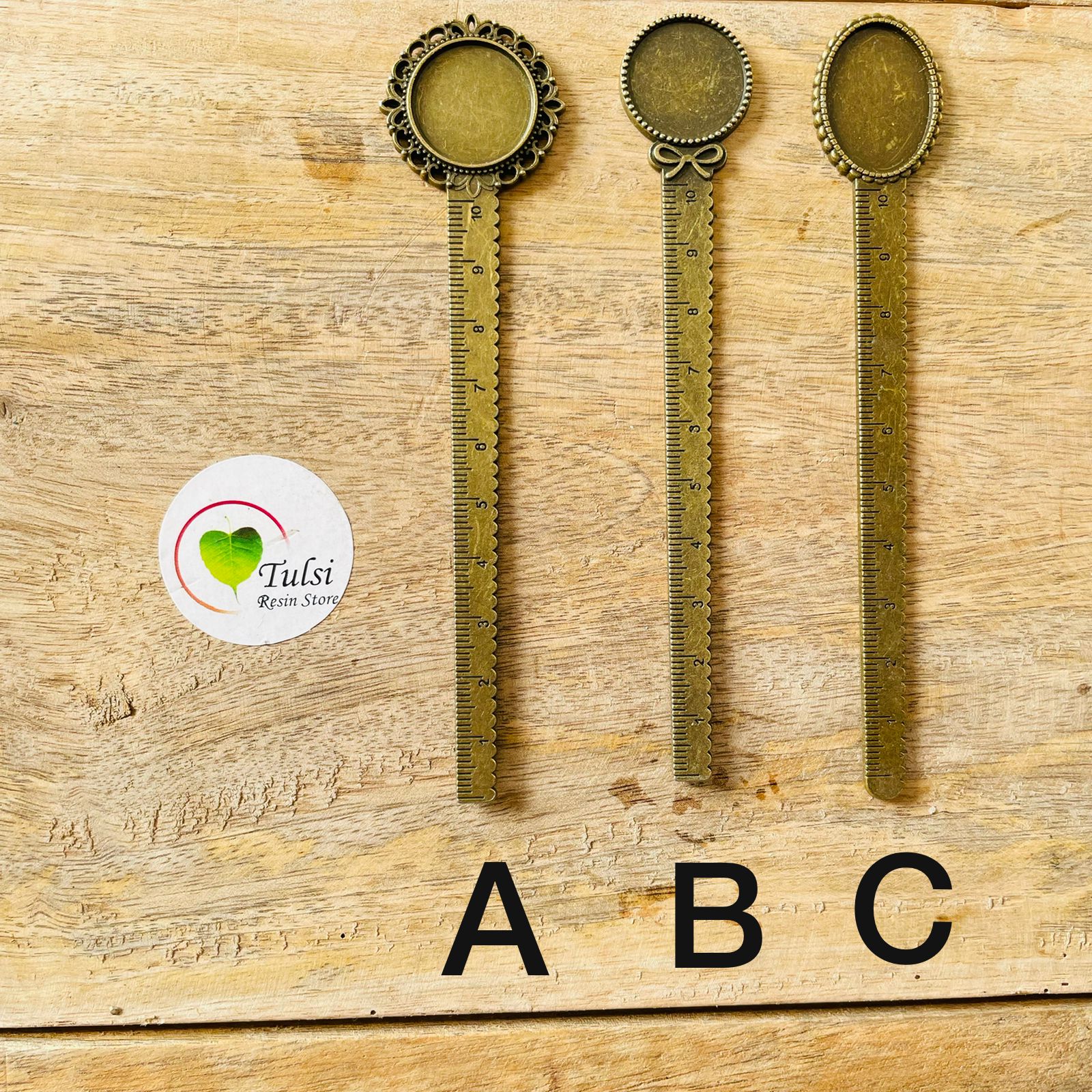 Metal Scale Cum Bookmark