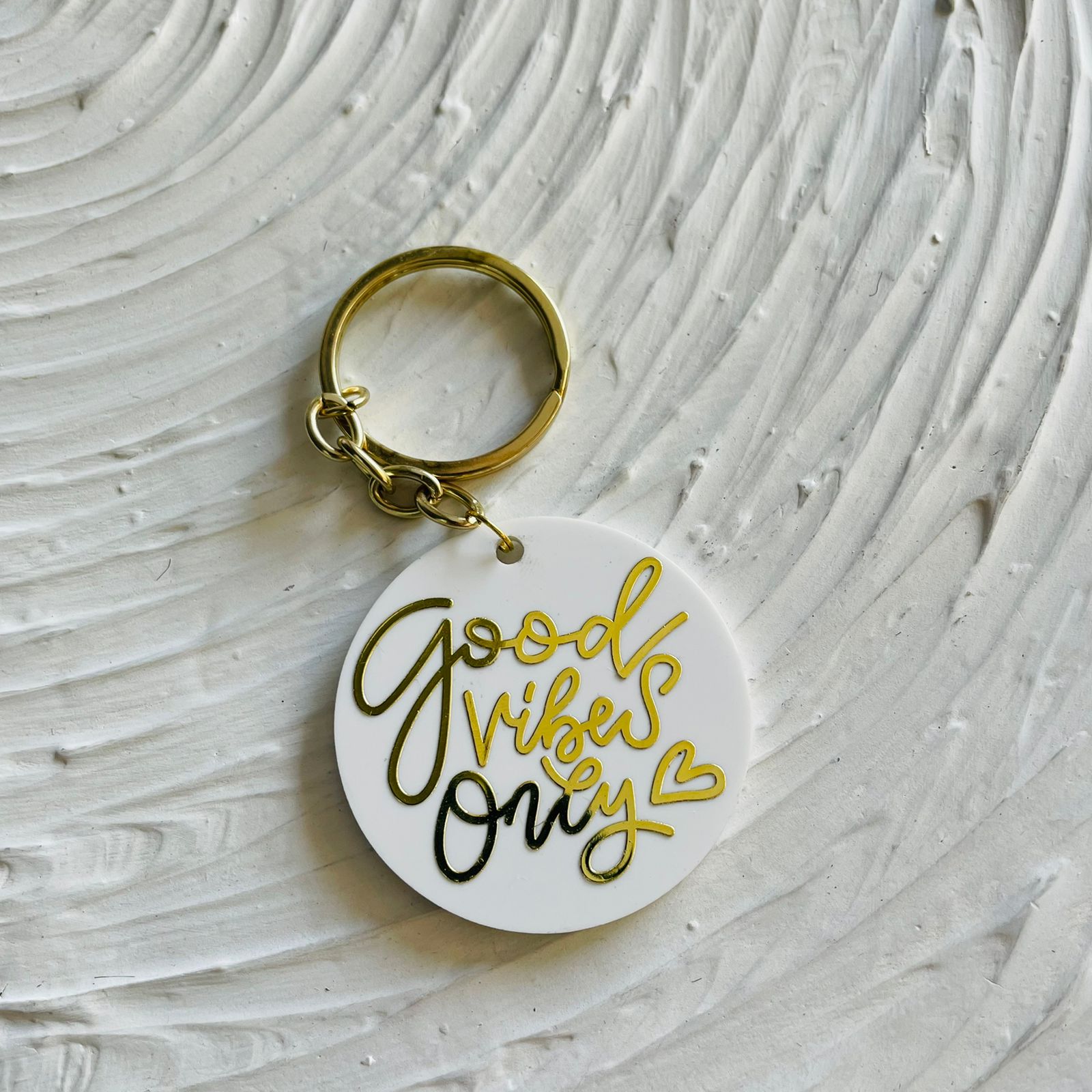 Metal sticker - Good vibes 3 | Tulsi Resin