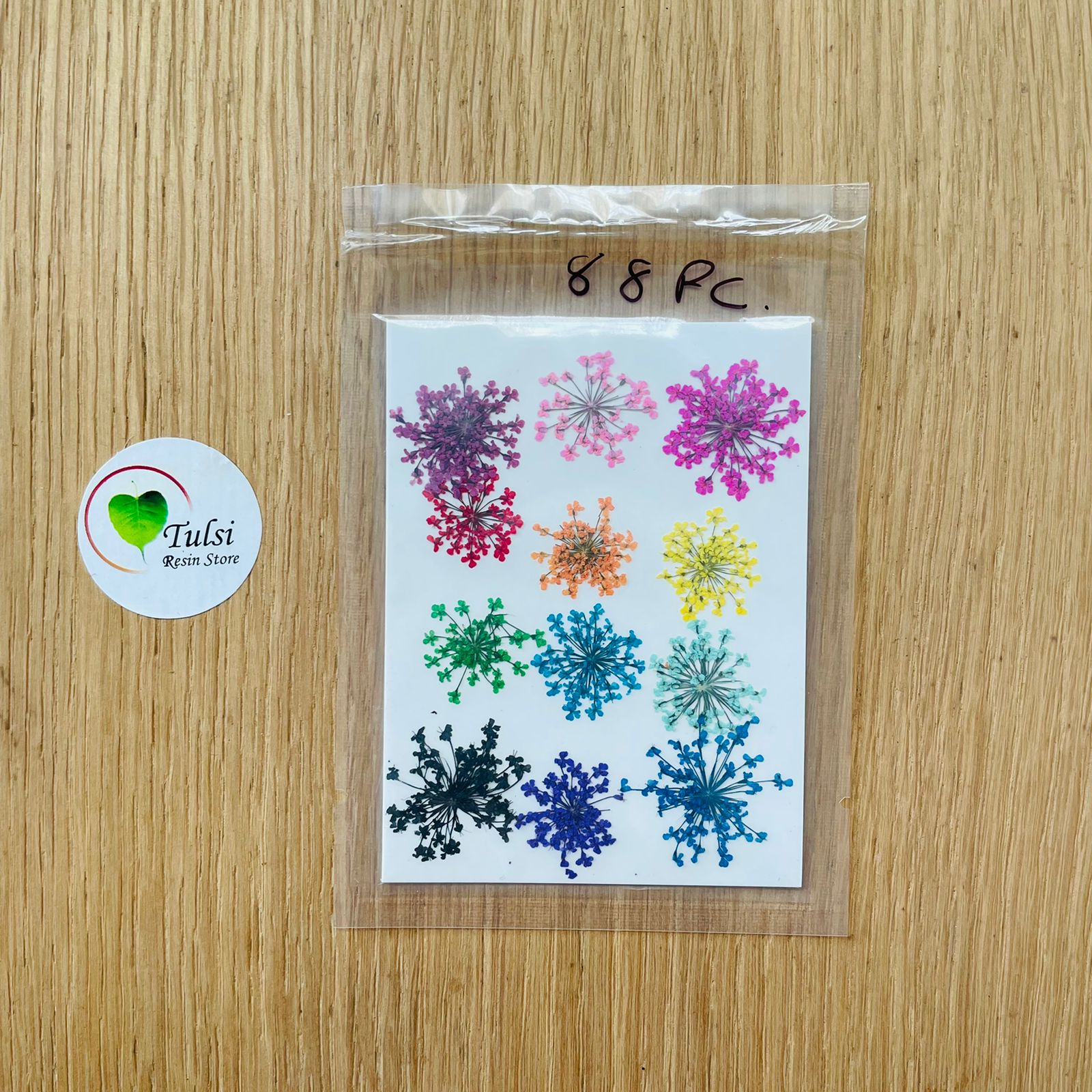 Mix Queen Breath Pressed Flower- 12 pcs