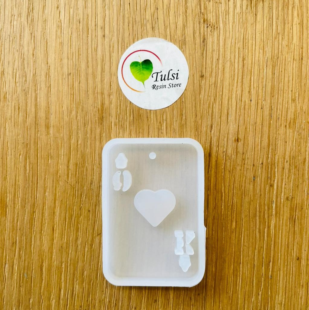 Playing Card Keychain Mould