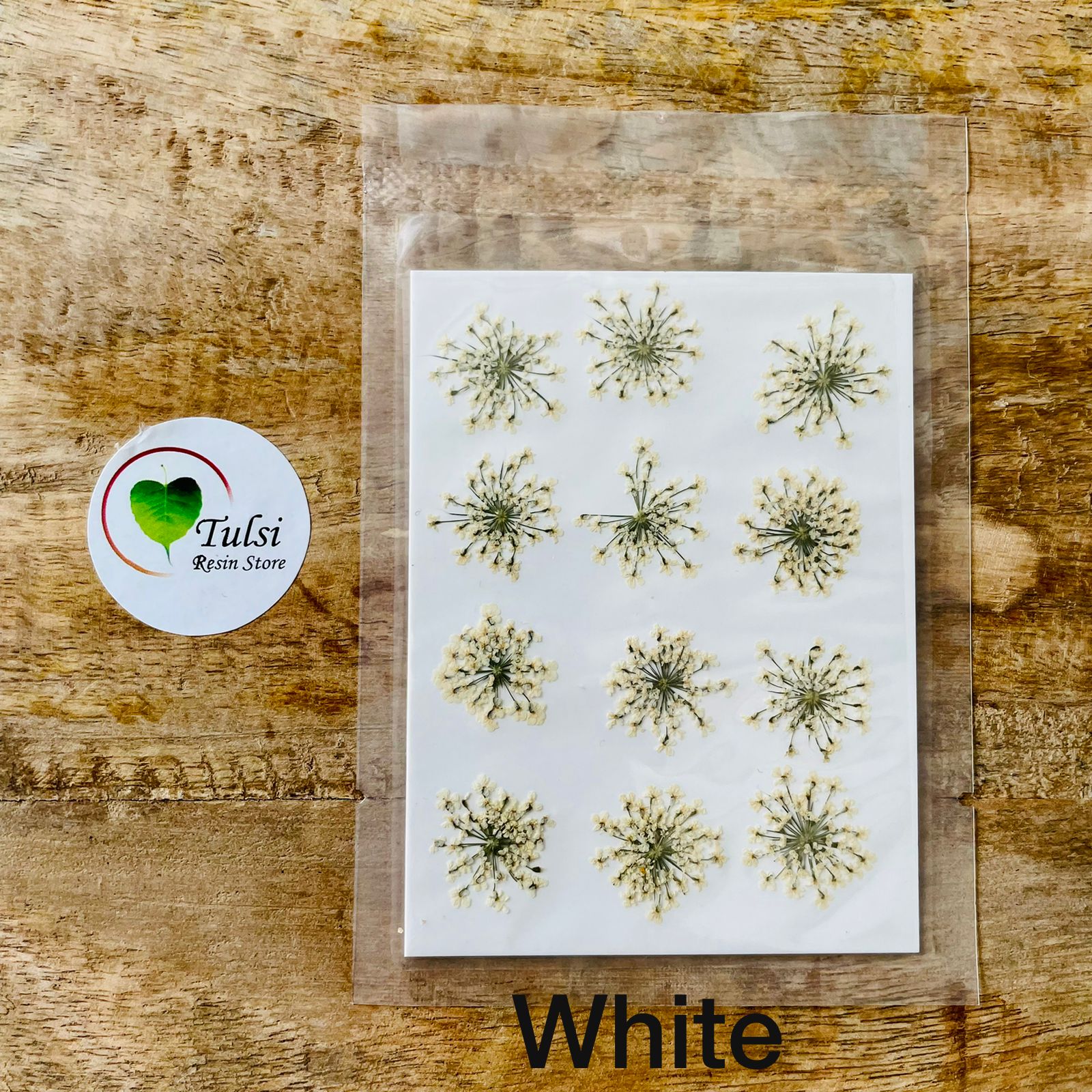 Queen Breath Pressed Flower Sheet