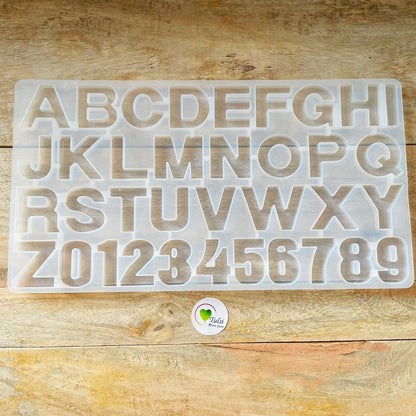 Front Alphabet mould