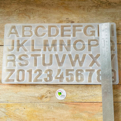 Front Alphabet mould
