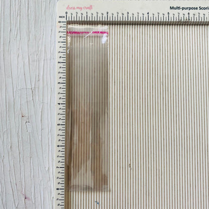 Transparent Plastic - Long (20pcs)