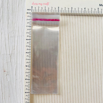 Transparent Plastic - Long (20pcs)