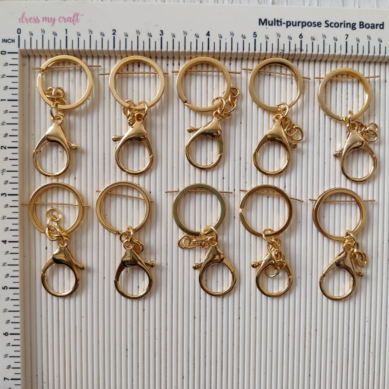 10 Connected Lobster keychain