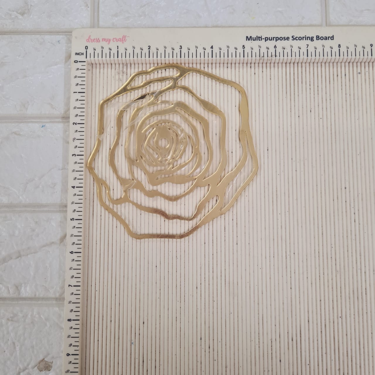 Rose shape acrylic Ring