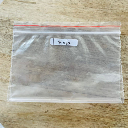 Transparent Ziplock (10 pcs)