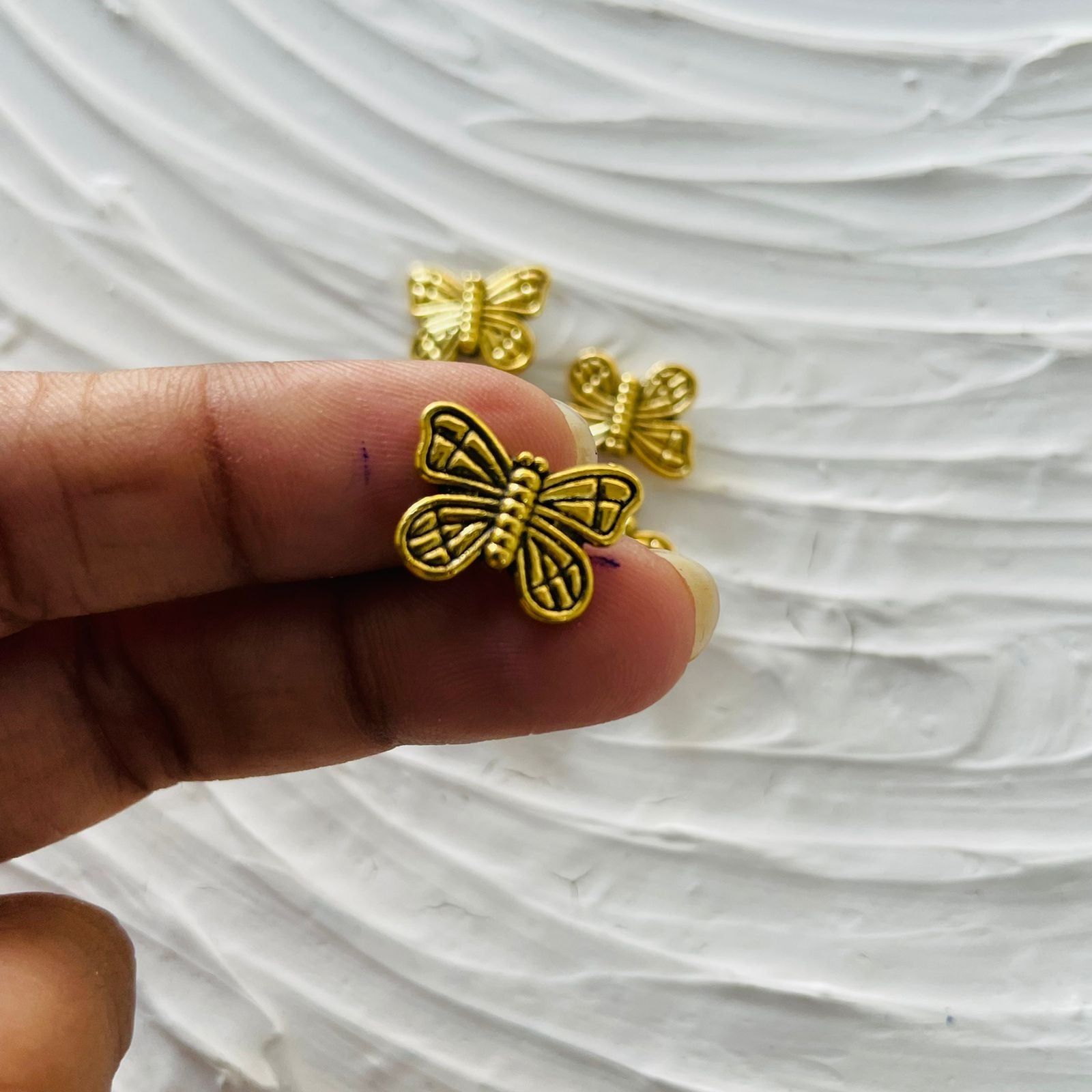 Antique Charm - Butterfly (A) (5pc)