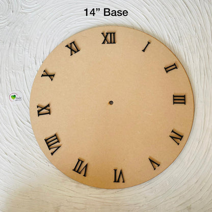 All 1" Roman Numbers