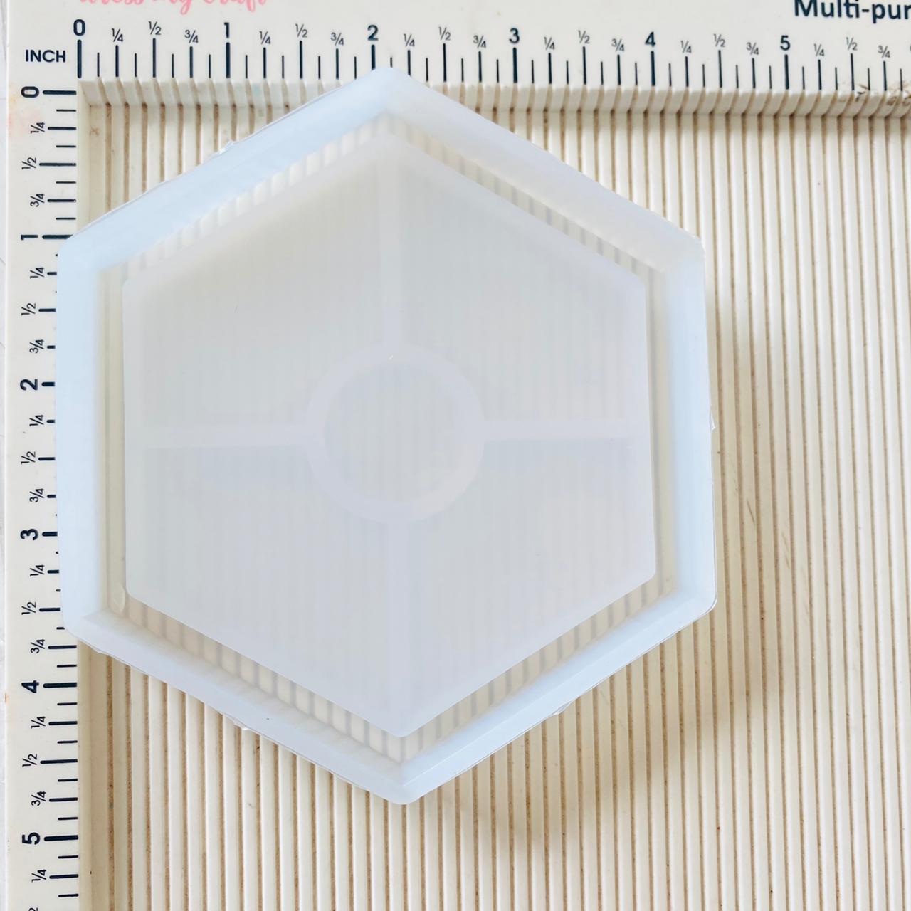 Hexagon Trinket Dish Mould