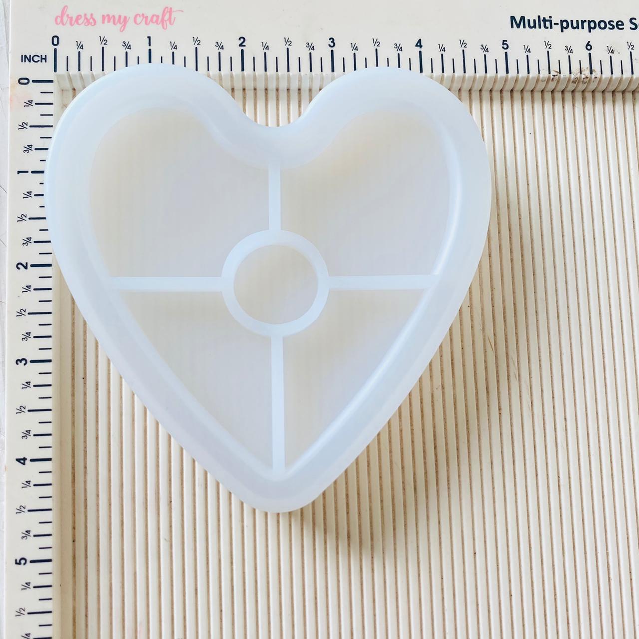 Heart Trinket Dish Mould (A)