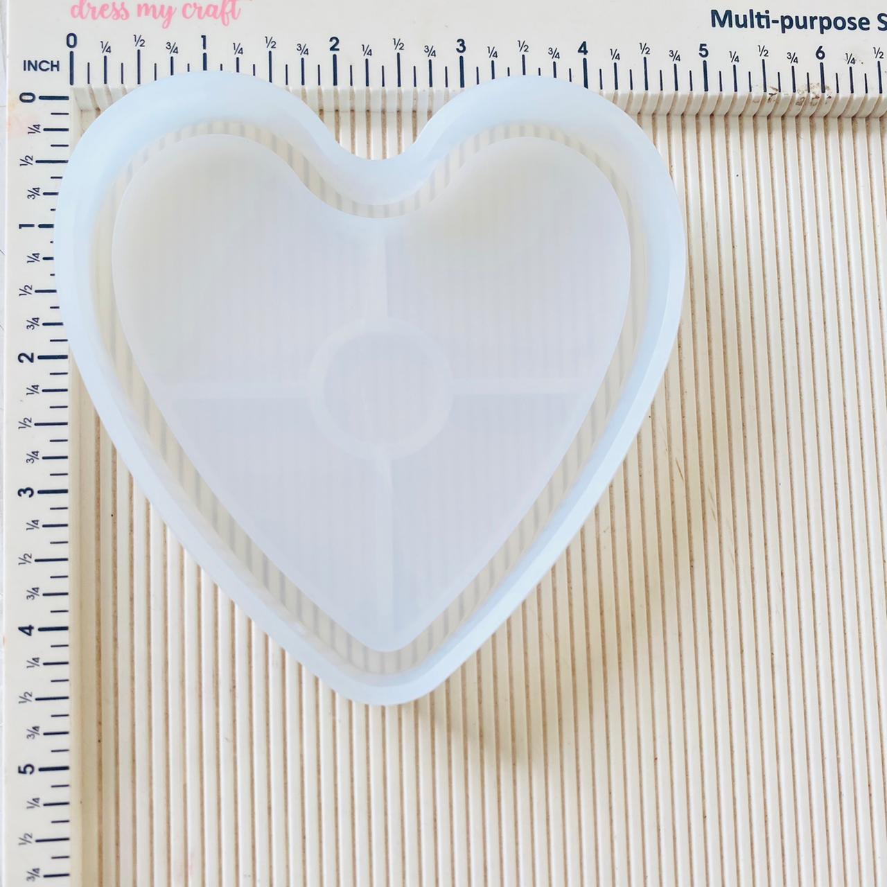 Heart Trinket Dish Mould (A)